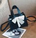Романтичные мини сумочки с вязанным бантиком