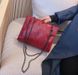 Стильная женская сумка на цепочке с декром