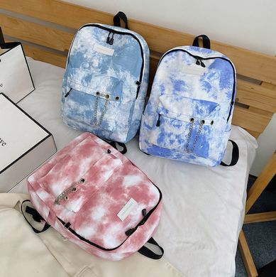 Стильні барвисті рюкзаки з ланцюжком