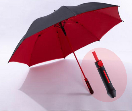 Стильный большой зонт трость, противоштормовой