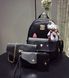 Стильный женский набор 4в1 с ушками и мордочкой аниме котика, рюкзак, клатч, космо и визитница