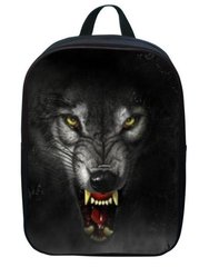 Не большие рюкзаки с принтом волк