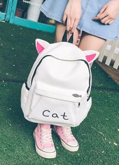 Оригинальный тканевый рюкзак с ушками Котика Cat