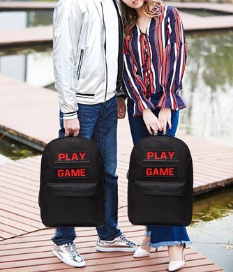 Вместительный тканевый рюкзак Play Game
