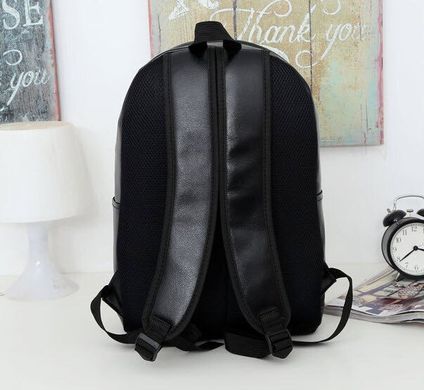 Стильный черный рюкзак с принтом Череп