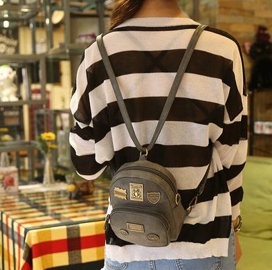 Стильный городской рюкзак с фигурными значками, MOSHOINOT