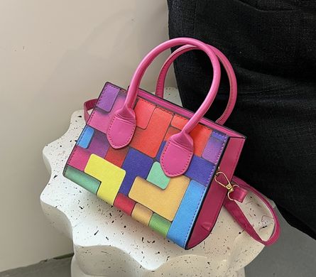 Модная сумка с ручками оригинального дизайна