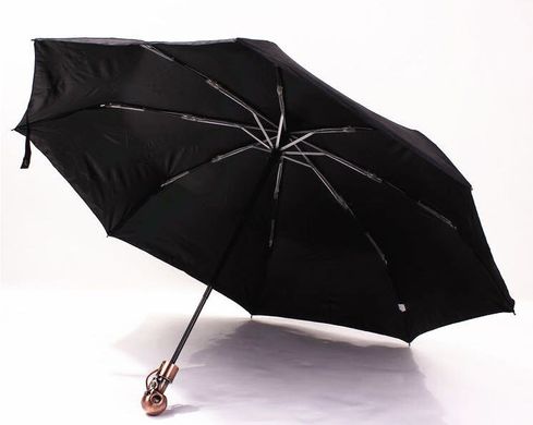 Оригинальный складной зонт с принтом и рукояткой Череп