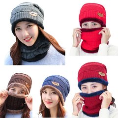 Стильный женский зимний набор Шапка и шарф
