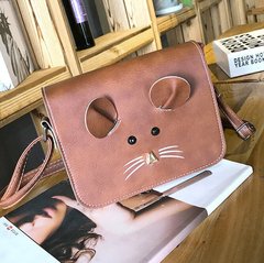 Милая сумка-почтальон мышка, мышонок