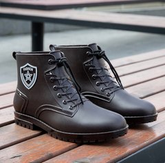 Стильні чоловічі гумові черевики осінь-зима, 40 - 45