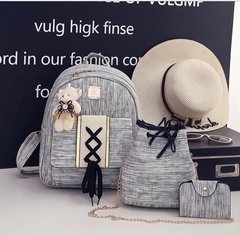 Восхитительный набор оригинального дизайна, рюкзак, сумка, визитница