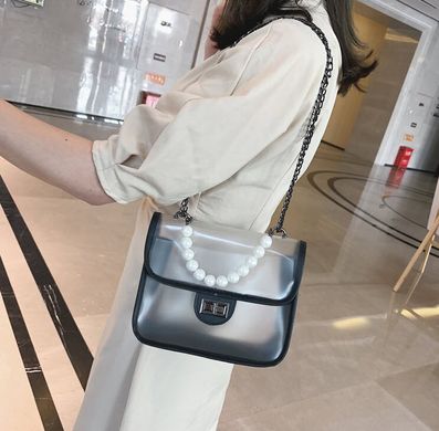 Элегантная прозрачная сумка с красивой ручкой для стильных девушек