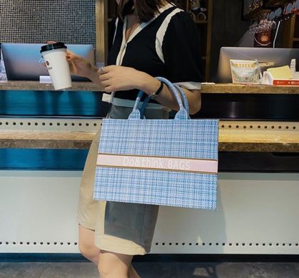 Стильная твидовая сумка-портфель делового стиля