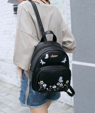 Нежный городской рюкзак с принтов цветов "Molli"