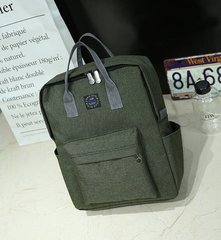 Вместительный тканевый сумка-рюкзак трансформер