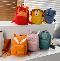 Стильный детский рюкзак с милыми принтами и ушками
