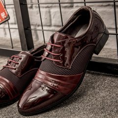 Стильные мужские лакированные туфли, 42-46