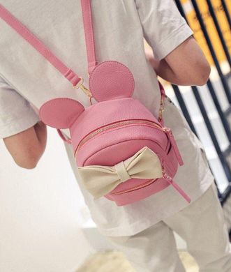 Милый мини рюкзак с бантиком и ушками Мышки