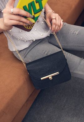 Деловая женская сумка сундук на цепочке