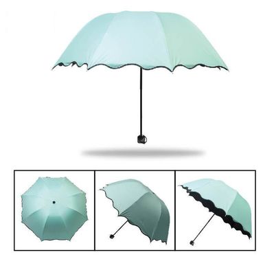 Красивые складные зонты, разные цвета