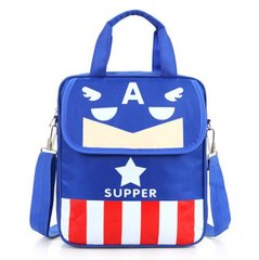 Удобные рюкзаки для учебы с принтами Капитан Америка