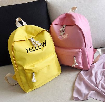 Стильные тканевые рюкзаки с вышивкой цвета