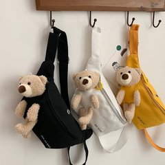 Стильная поясная сумка бананка с Медвежонком