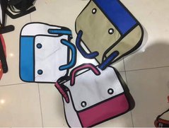 Оригинальный 2Д 2D сумка - рюкзак