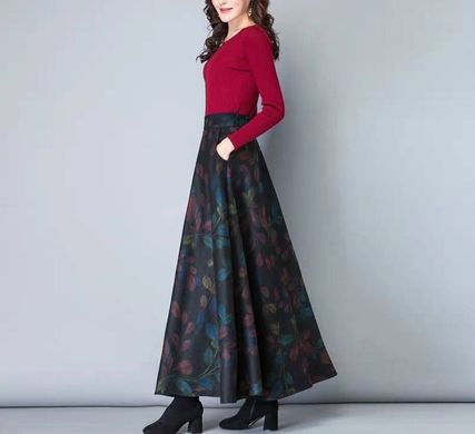 Стильная длинная юбка