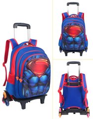 Супер рюкзак тележка в виде Супермен Паук