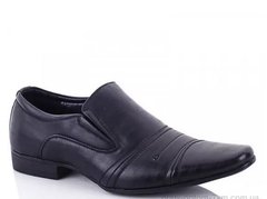 Стильные удобные мужские туфли, Черный