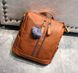 Стильный рюкзак-сумка трансформер с помпоном