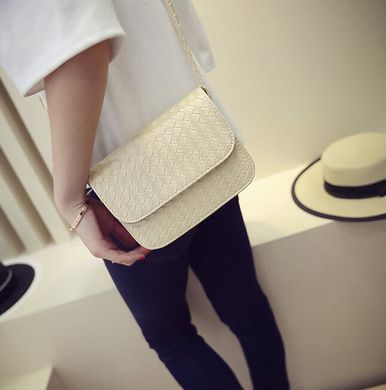 Стильная Fashion сумка-клатч с плетением