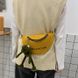 Плюшева поясна сумка бананка з брелоком Жаба